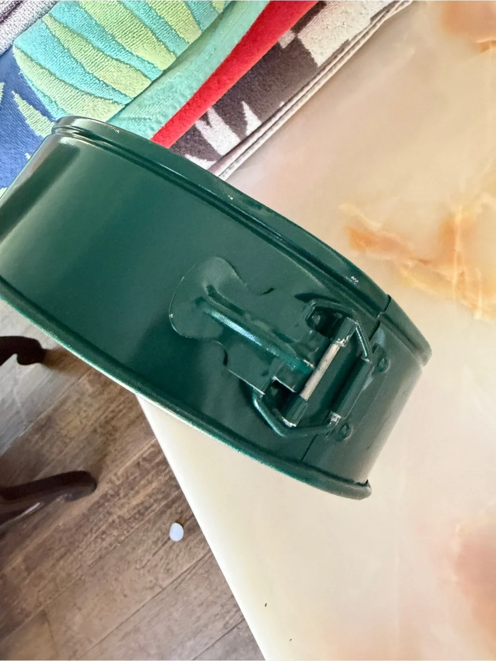 Vintage Green Springform Bundt Cake Pan